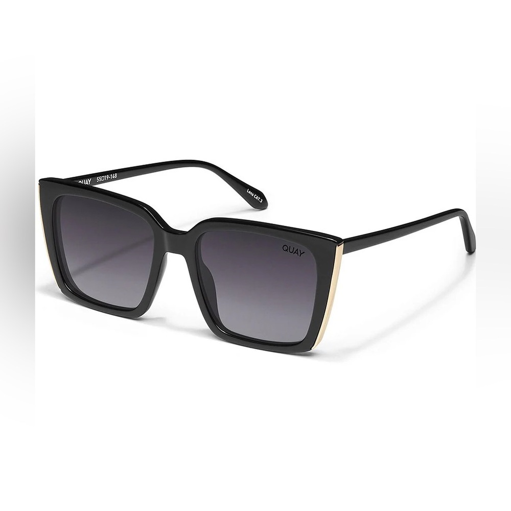 Quay Unisex Front Cover 46mm Square Polarized Sunglasses